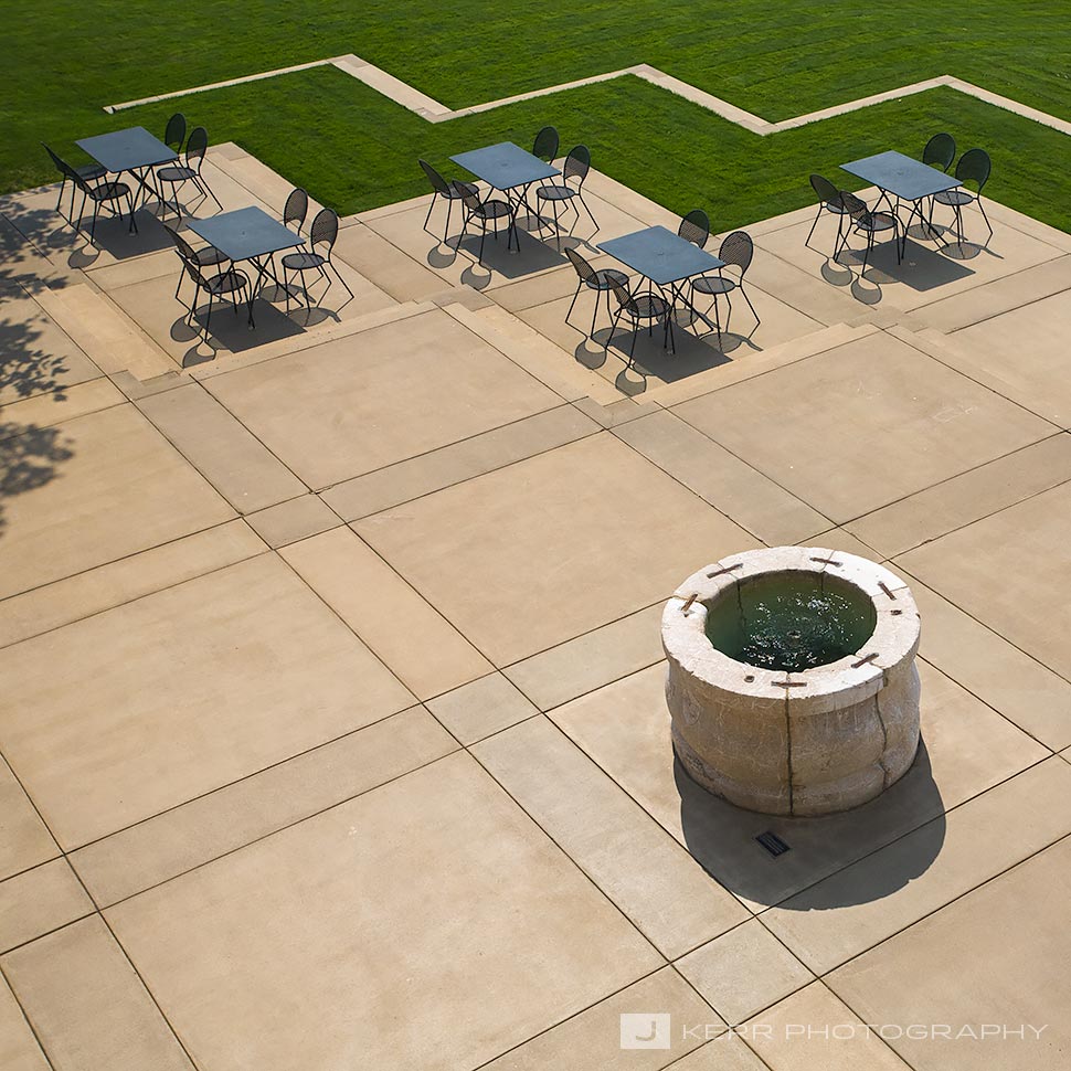 Tables and Chairs at Mission Hill Winery