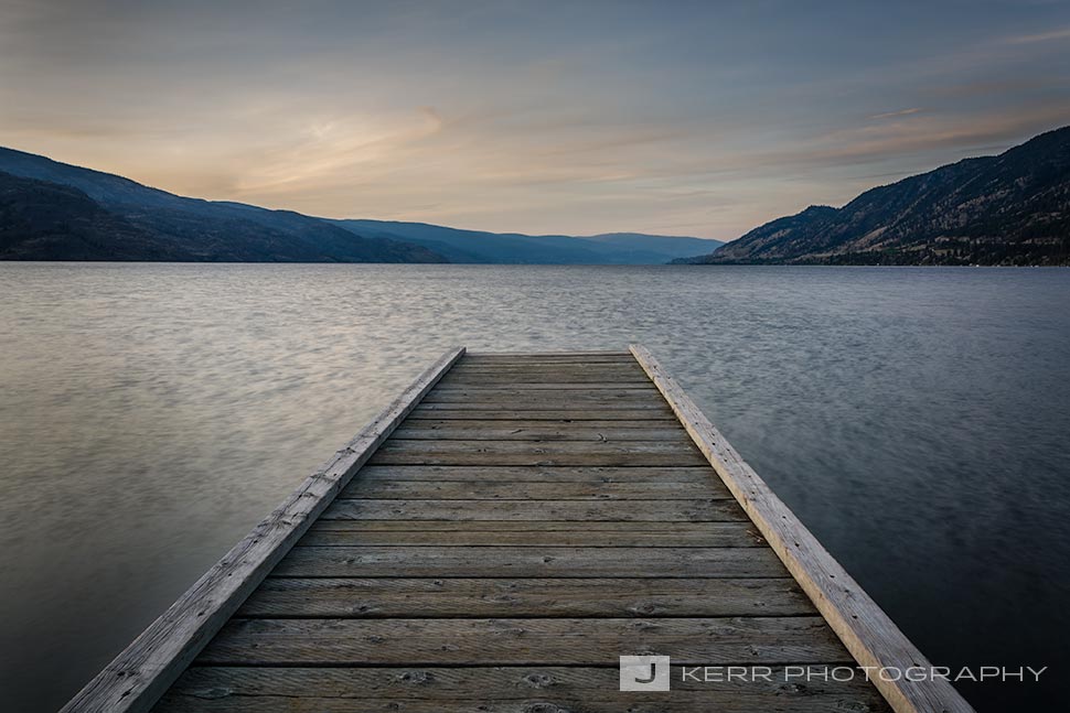 Dock in Okanagan Lake
