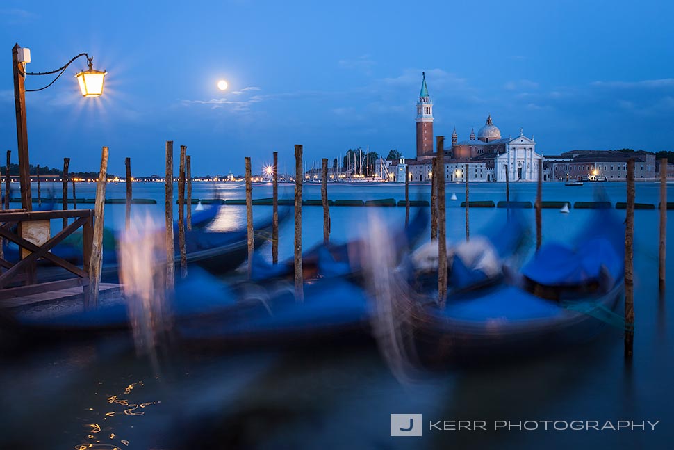 Gondolas on the Grand Canal