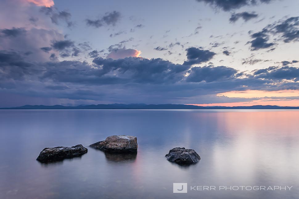 Sunset on Lake Champlain