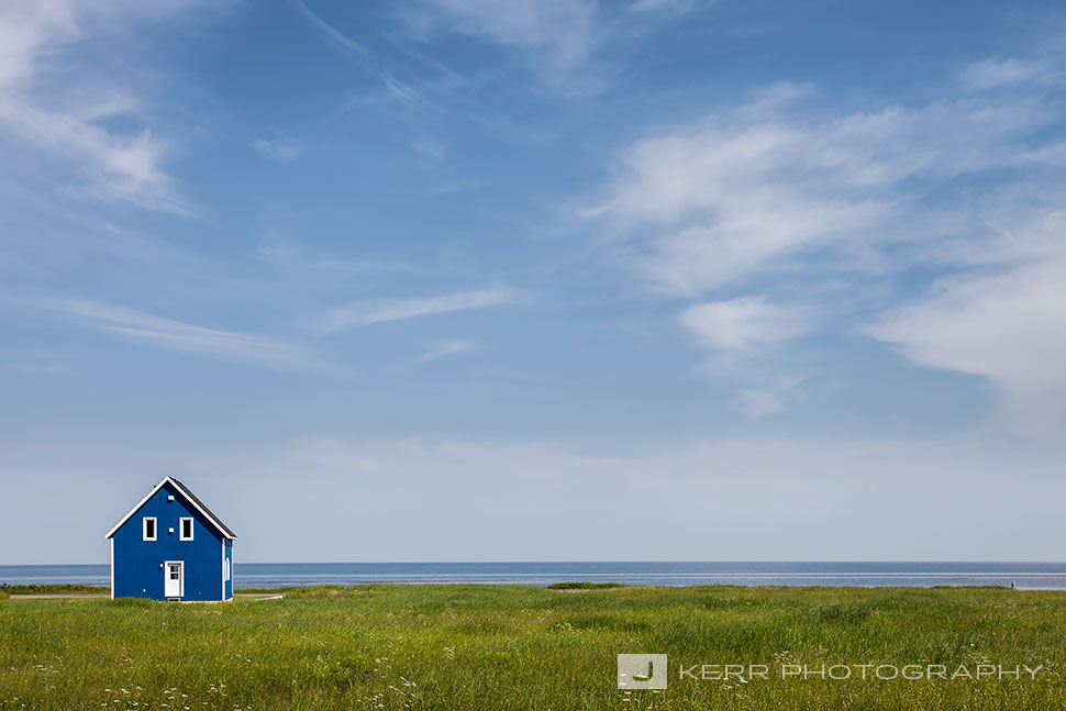 Blue House on St. Lawrence River